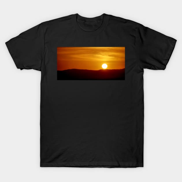 Naukluft Mountains Sunset T-Shirt by Carole-Anne